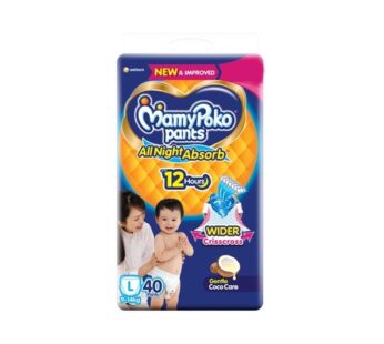MamyPoko Pants All Night Absorb Pant Style Baby Diaper