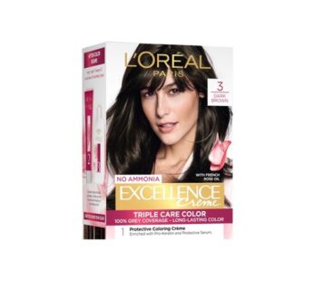 L’Oreal Paris Excellence Hair Colour (Dark Brown)