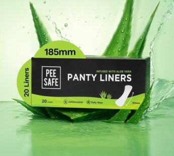 Pee Safe Daily Aloe Vera Freshness Panty Liners (XL, 20 pcs)