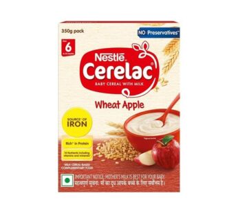 Nestle Cerelac Wheat Apple Baby Cereal (6 – 24 Months)